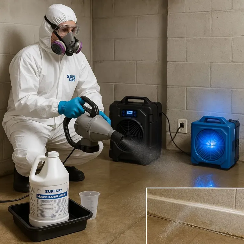 Sanitization and Odor Removal process in Amelia, OH
