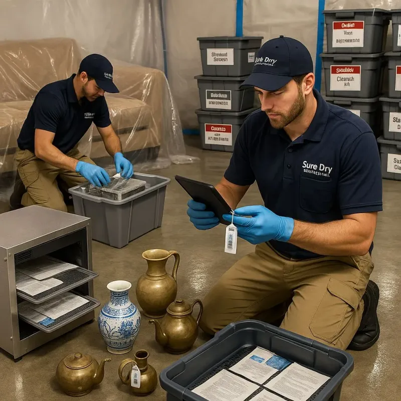 Content Protection and Restoration process in Amelia, OH