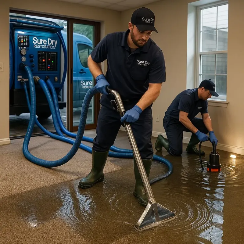 Water Extraction and Removal process in Amelia, OH